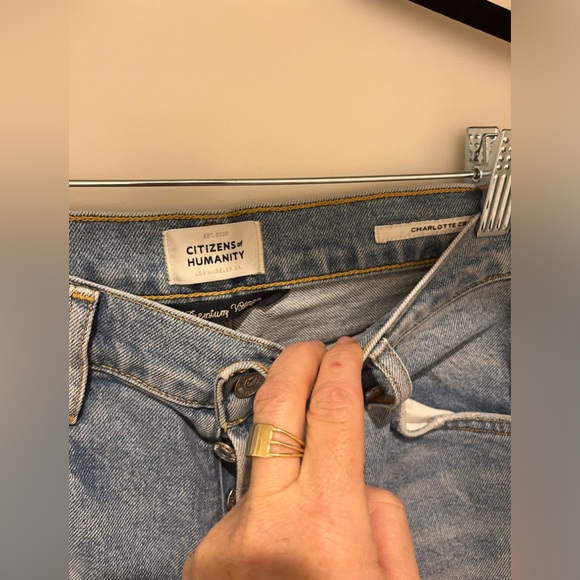 Citizens of Humanity Charlotte Crop Sz. 27 - Picture 4 of 8